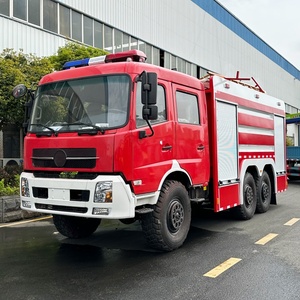 Camión de Bomberos Multifuncional Nuevo 6x4 de Doble Cabina para la Lucha Contra Incendios Forestales y Rescate, Camión de Bomberos Electrónico Directo de Fábrica - Product Image 2