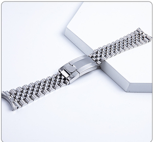 Dây đeo bằng thép không gỉ 904L Jubilee có khóa gấp Oysterclasp dành cho Rolex Oyster Perpetual Dayjust 41mm /36mm - Product Image 4