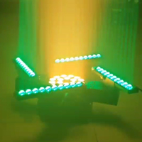 Escenarios Móviles LED RGBWauv para Discotecas y Clubes, IP33 Ra90, Focos de Aluminio y Plástico, Control DMX512