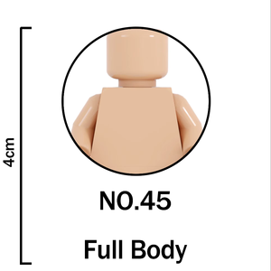 Vente Flash : Figurines vierges en blocs de construction, mini-poupées non peintes, figurines simples, jouets en plastique à assembler, en promotion - Product Image 4