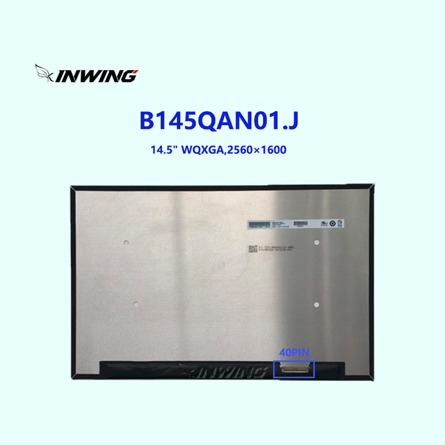 120Hz B145QAN01.J 14.5 Inch Laptop LCD Screen QHD 2560X1600 40pin EDP Display Replacement Panel for ThinkBook 14+ 2025