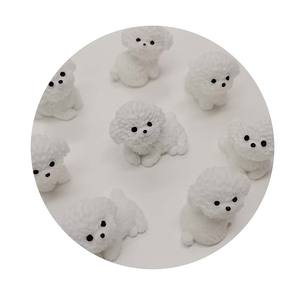 Nuevo encantador 100 unids/lote 3D Mini perro mascota ornamento miniaturas dibujos animados perro Animal figuritas para exterior Tablescape hogar escritorio Decoración - Product Image 4