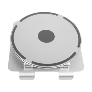 <span class=keywords><strong>Support</strong></span> Ergonomique pour Ordinateur <span class=keywords><strong>Portable</strong></span> Smarto Silver, Double <span class=keywords><strong>Support</strong></span>, Base Rotative à 360°, Hauteur Réglable, Poignée Télescopique, Aluminium, Ordinateurs Portables, Tablettes - Product Image 6
