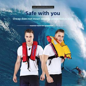 طريقة تصميم السترة التلقائي نفخ سترة الحياة تعزيز السلامة نوع كيس الهواء لقوارب النجاة - Product Image 3