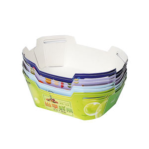 Caja <span class=keywords><strong>de</strong></span> Cartón Biodegradable Ecológica <span class=keywords><strong>de</strong></span> Grado Alimenticio en Forma <span class=keywords><strong>de</strong></span> Barco <span class=keywords><strong>para</strong></span> Frutas con Logotipo Personalizado - Product Image 4