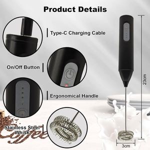 Wholesale Kitchen Automatic Milk Coffee Drinks Stainless Steel Electric Milk Frother <b>Machine</b> - Product Image 3