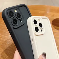 Coque Souple en TPU Couleur Bonbon pour iPhone 18 17 17e 16 14 15 Pro Plus 13 12 11 Pro Max 16e – Housse de Téléphone en Silicone Antichoc Fundas
