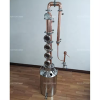 Kit de distillation d'alcool, alambic, eau, tube en cuivre, chaudière, kit de brassage à domicile, acier inoxydable