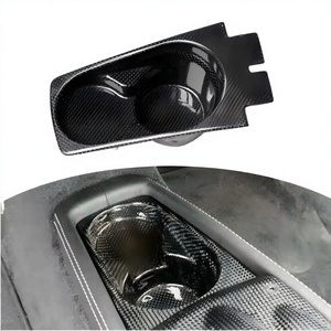 High Quality Suitable for Dry Carbon Fiber Car Interior Parts, Car Cup Holder, Suitable for Ferrari 458 Interior Kit 81468500 - Product Image 1
