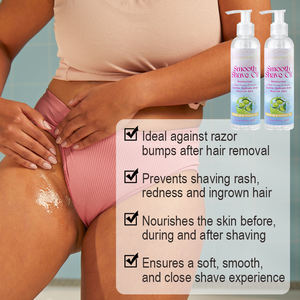 Huile de <span class=keywords><strong>rasage</strong></span> ultra hydratante pour rasoir <span class=keywords><strong>Gel</strong></span> d'huile de <span class=keywords><strong>rasage</strong></span> hydratant pour prévenir les entailles et les coupures de marque privée - Product Image 4