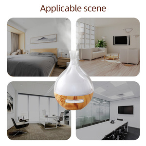Tawny Tan Mini AMARILLO Difusor de aroma Decorativo <span class=keywords><strong>para</strong></span> el hogar 80ml Aceites esenciales <span class=keywords><strong>Humidificador</strong></span> de niebla <span class=keywords><strong>para</strong></span> la habitación del bebé - Product Image 2