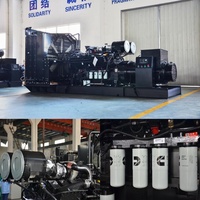 Groupe électrogène 1250kva generadores de electricidad 20 pieds conteneurisé 1000kw prix du générateur diesel