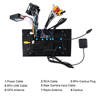 Hikity Pour AudiA4 B6 S4 RS4 Seat Exeo 7 "Android Autoradio Stéréo 2 + 64G Sans Fil Carplay/Android Auto/WiFi/GPS Autoradio OEM