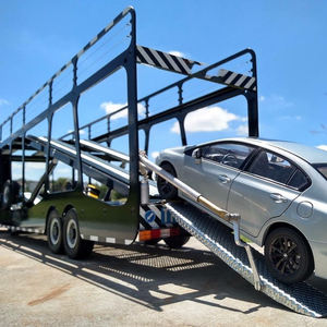 Remorque porte-voitures Euro double étage 6 véhicules 2 essieux, remorque de transport et <span class=keywords><strong>utilitaire</strong></span>, remorque de camion pour transport de voitures - Product Image 3