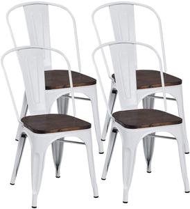 Antique Iron <b>Restaurant</b> Dining Chairs Nordic Style <b>Restaurant</b> Custom Colors Metal Commercial <b>Restaurant</b> Furniture <b>Set</b> - Product Image 1