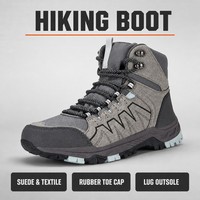 Bottes et Chaussures de Randonnée en Cuir de Haute Qualité, Respirantes, Durables, Professionnelles, Personnalisables par le Fournisseur, pour Hommes, Toutes Saisons