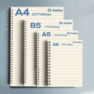 Cuaderno A5 A6 B5, Bloc de notas escolar 2025, cuadrícula, páginas forradas en blanco, cuaderno de papel, cuaderno de diario de encuadernación en espiral personalizado para estudiantes - Product Image 2