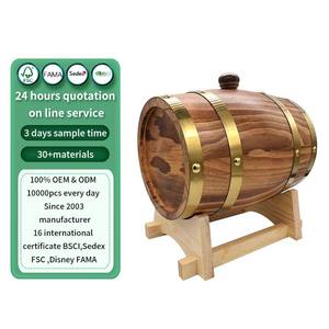 Fûts <span class=keywords><strong>en</strong></span> <span class=keywords><strong>bois</strong></span> vintage luxueux et de haute qualité support de stockage de vin personnalisation fûts de vin <span class=keywords><strong>en</strong></span> <span class=keywords><strong>bois</strong></span> faits à la main - Product Image 1