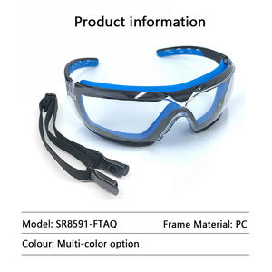 両用快適スタイリッシュなスポーツアンチブルーライト眼鏡弾性ロープミラー脚ライディングゴーグル安全保護 - Product Image 3