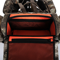 Sac de poitrine pour la chasse aux oiseaux avec harnais pour jumelles, support pour arc et poches latérales