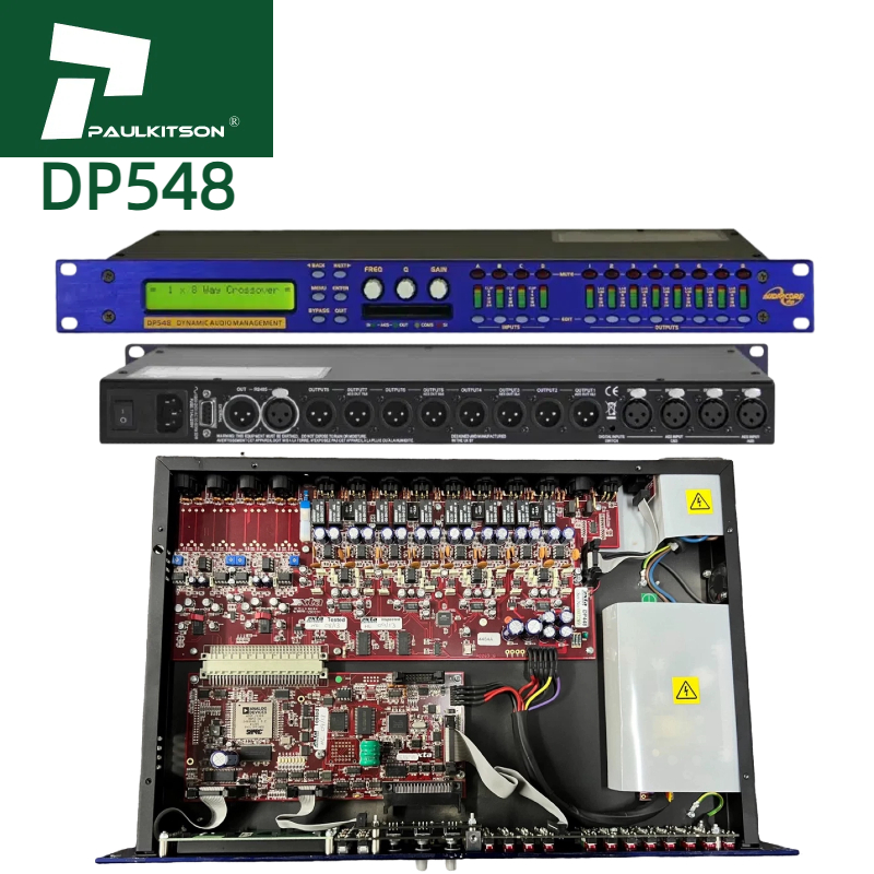 XTA DP548 Многофункциональный процессор аудио Pro аудио цифровой процессор аудио динамик поставщиков