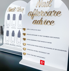 Indicateur de salon de manucure Ornement Affichage Forme des ongles Conseils de suivi Acrylique Stand Nail Tech Supplies - Product Image 3