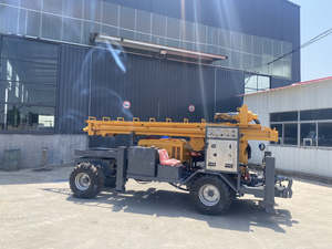 300m 유압 타일러 장착 시추공 물 우물 드릴링 머신 - Product Image 5