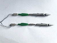 Ensemble de flèches et d'arc en acier inoxydable de haute qualité 30g et 26g pour la chasse et la pêche à l'arc