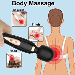 Venta al por mayor Enorme Varita Adultos Juguetes Sexuales Big AV Stick Mujer Punto G Masajeador Clítoris Vibradores para Hombres y Mujeres - Product Image 6