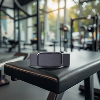 Moniteur de fréquence cardiaque en temps réel Fitcare F24H - Conception confortable résistante à l'eau 3 ATM, autonomie de 14 jours, ANT+ BLE sans fil, matériau PC