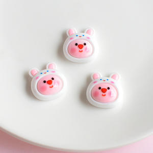 Mini Flatback Résine Charmes Dessin Animé Cabochon Flatback Artisanat Ornements Crème Colle Décorations DIY Accessoires pour Phonecasesshoes - Product Image 6