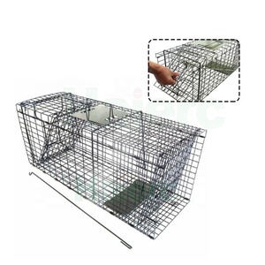 Haierc Multi-Catch chuột Chuột bẫy sống Catch lồng bẫy Mèo Thỏ chuột Chuột Fox kiểm soát động vật bẫy lồng - Product Image 1