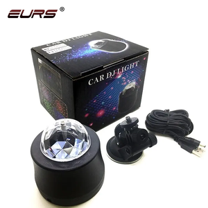 Sản Phẩm Mới Xe LED Trang Trí Ánh Sáng RGB 6LED USB DJ Âm Nhạc Nhịp Điệu Đèn LED Bầu Không Khí Nổ Mìn Đèn Flash Stroboscopic Đèn - Product Image 1