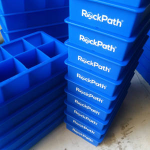 Blocs <span class=keywords><strong>de</strong></span> glace à <span class=keywords><strong>whisky</strong></span> Offre Spéciale Plateau à glaçons King en silicone à 6 cavités - Product Image 6