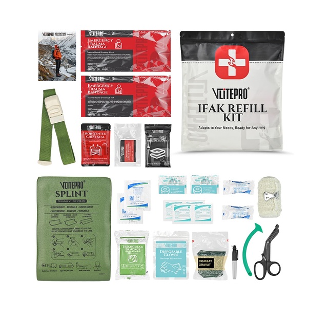 CT20561 IFAK Refill IFAK First Aid Kit Individual Camping First Aid Roadside Emergency Tool Set