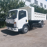 Nouveau camion à benne basculante Sinotruk Howo, petit camion à benne basculante de 10 tonnes, 8 tonnes, 4x4, 4x2, transmission manuelle, camion à benne basculante léger