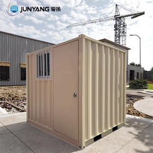 9ft <b>Small</b> Corten Steel <b>Container</b> Home Mini Storage <b>Container</b> with Window and Door for Outdoor Use - Product Image 5