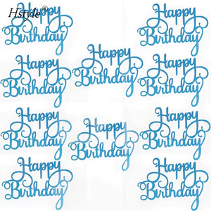 Set Personalizzato di 10 Decorazioni Luccicanti per Torta di <span class=keywords><strong>Compleanno</strong></span>, Topper per Torta di <span class=keywords><strong>Compleanno</strong></span> per Ragazze, Decorazioni per Dessert con Glitter - Product Image 6