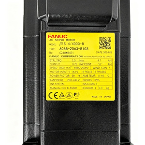 ชุดควบคุมสำหรับมอเตอร์ AC อัจฉริยะอุตสาหกรรม Fanuc A06B-2063-B103 0.75kW สำหรับการซ่อมแซมและบำรุงรักษา Fanuc - Product Image 5