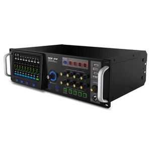 Console de mixage numérique MU22, montage en rack, mixeur numérique stéréo, <span class=keywords><strong>interface</strong></span> <span class=keywords><strong>audio</strong></span> et télécommande pour <span class=keywords><strong>iPad</strong></span>/iPhone via iOS Android - Product Image 1