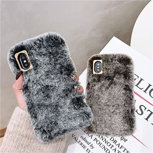 <span class=keywords><strong>Cover</strong></span> in TPU peluche peloso con adesivo fantasia custodia protettiva per mani calde invernali per <span class=keywords><strong>iPhone</strong></span> 11 12 13 Pro Max <span class=keywords><strong>XR</strong></span> 7 8 Plus - Product Image 4