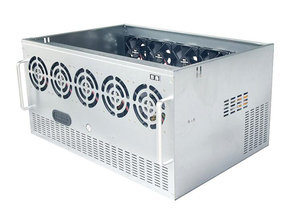 Boîtier serveur d'ordinateur OEM d'usine 7.5U 12GPU boîtier 10 ventilateurs de refroidissement châssis serveur - Product Image 4