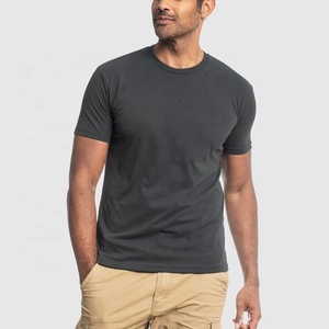 4.3 Oz <span class=keywords><strong>Super</strong></span> Soft pettinato uomo tinta unita girocollo classico 100 cotone T Shirt - Product Image 2