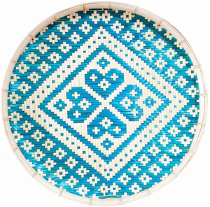 Décorations murales bohèmes en bois pour salon, chambre et studio – Pièces d'art brodées pour l'intérieur – Articles de décoration pour la maison - Product Image 4