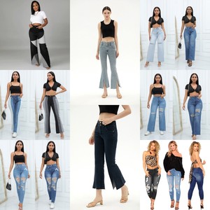 Jeans al por Mayor para Hombre y Mujer, Usados y Nuevos; Jeans Rotos, Ajustados, Shorts - Product Image 3