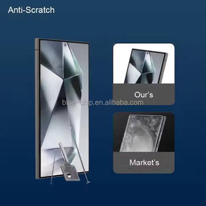 Irrompible alto vidrio transparente pegamento completo Anti <span class=keywords><strong>huella</strong></span> <span class=keywords><strong>digital</strong></span> Anti rotura Protector de pantalla para <span class=keywords><strong>Samsung</strong></span> S22 S23 S24 S25 Ultra - Product Image 3