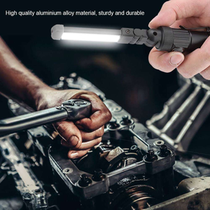 Portable <b>LED</b> Work <b>Light</b>, 360. Rotatable Foldable COB Flashlight, Rechargeable Magnetic Emergency <b>Light</b> for Camping FX-W552 FX-W5 - Product Image 5