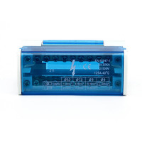 BRL211 bornier rail din distribution de puissance barres de bus de puissance universelles boîtes de jonction connecteurs