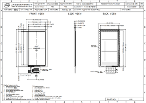 Modul <span class=keywords><strong>LCD</strong></span> TFT QSPI SPI 6.0 Inci Antarmuka QSPI 4-jalur Resolusi 480x960 Dengan Layar Sentuh Kapasitif untuk STM32 ESP32 HMI - Product Image 6