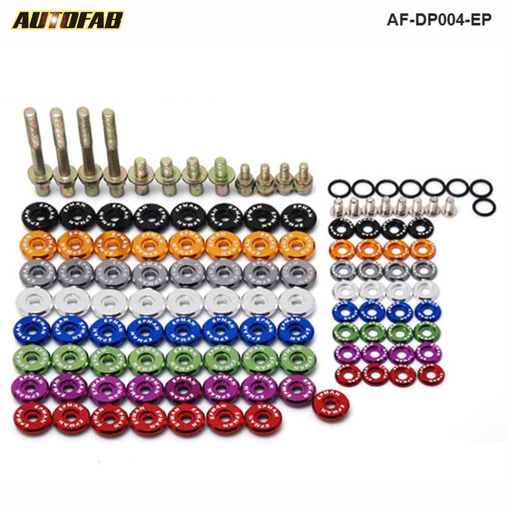 EPMAN RACING EVTEC cubierta de válvula arandelas tornillos Kit de hardware rojo para HONDA Civic ACURA Integra EP-DP004